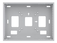 Multibrackets M Pro Series - Innhegning - for Skjerm - låsbar - stål - hvit - skjermstørrelse: 10" - for Cisco Touch 10 Control Unit 7350105210488