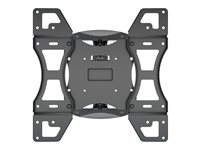 Multibrackets - Monteringssett - for TV - full bevegelse, enkeltarm - stål - svart - skjermstørrelse: 32"-50" - veggmonterbar 7350073731725