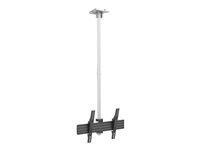 Multibrackets M Ceiling Mount Pro MBC1U - Monteringssett (takmontering) - enkeltside - for LCD-skjerm - aluminium, stål - hvit 7350022738645