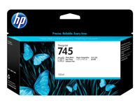 HP 745 - 130 ml - fotosort - original - DesignJet - blekkpatron - for DesignJet Z2600 PostScript, Z5600 PostScript F9J98A