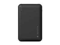 dbramante1928 re-charge - Strømbank - 20000 mAh - Apple 2.4A, BC 1.2, PD 2.0, PD 3.0, QC 2.0, QC 3.0 - 2 utgangskontakter (24 pin USB-C, USB-type A) - på kabel: USB-C - svart CP20ACBL7181