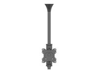 Multibrackets M Ceiling Mount Pro MBC1F - Brakett - for LCD-skjerm - plastikk, aluminium, stål - svart - skjermstørrelse: 17"-42" - takmonterbar 7350073736416