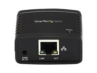 StarTech.com 10/100Mbps Ethernet to USB 2.0 Network Print Server - Windows 10 - LPR - LAN USB Print Server Adapter (PM1115U2) - Skriverserver - USB 2.0 - 10/100 Ethernet - svart - for P/N: SVA5H2NEUA PM1115U2