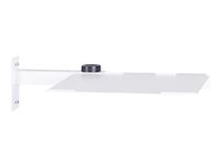 Multibrackets M Computer Shelf Motorized Mount HD - Monteringskomponent (hylle) - for notebook / DVD-spiller - stål - hvit - vognmonterbar 7350073731176