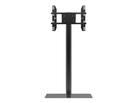 Multibrackets M Display Stand 180 Single - Stativ - for flatpanel - aluminium, stål - svart - skjermstørrelse: 24"-63" - monteringsgrensesnitt: inntil 700 x 400 mm - plassering på gulv 7350073732425