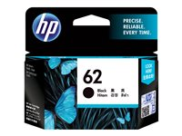HP 62 - Svart - original - blekkpatron - for ENVY 55XX, 56XX, 76XX; Officejet 200, 250, 57XX, 8040 C2P04AE#UUS