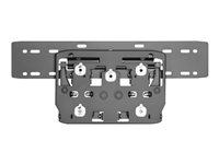 Multibrackets M LED Wallmount Series 7/8/9 Large - Monteringssett (monteringsplate, monteringsarm) - for flatpanel - stål - svart - skjermstørrelse: 75" - for Samsung GQ75, QA75, QE75, QE75Q900, QN75 7350073736478
