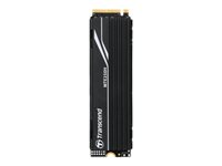 Transcend MTE250H - SSD - 4 TB - intern - M.2 2280 (dobbelsidig) - PCIe 4.0 x4 (NVMe) - integrert kjøle TS4TMTE250H