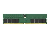 Kingston - DDR5 - sett - 64 GB: 2 x 32 GB - DIMM 288-pin - 2400 MHz / PC5-38400 - CL40 - 1.1 V - ikke-bufret - ikke-ECC - for Dell OptiPlex 7000; Lenovo ThinkCentre M80s Gen 3; M80t Gen 3; M90s Gen 3; M90t Gen 3 KCP548UD8K2-64