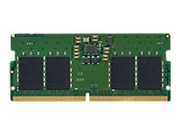 Kingston - DDR5 - modul - 8 GB - SO DIMM 262-pin - 2600 MHz / PC5-41600 - CL42 - 1.1 V - ikke-bufret - ikke-ECC KCP552SS6-8