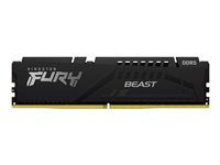 Kingston FURY Beast - DDR5 - modul - 16 GB - DIMM 288-pin - 2400 MHz / PC5-38400 - CL38 - 1.1 V - ikke-bufret - on-die ECC KF548C38BB-16