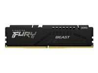 Kingston FURY Beast - DDR5 - modul - 16 GB - DIMM 288-pin - 3000 MHz / PC5-48000 - CL36 - 1.35 V - ikke-bufret - on-die ECC - svart KF560C36BBE2-16