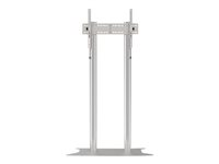 Multibrackets M Display Stand 180 Dual Pillar - Stativ - for flatpanel - aluminium - sølv - skjermstørrelse: 70"-110" - monteringsgrensesnitt: opptil 800 x 600 mm - plassering på gulv 7350073732555