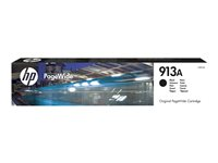 HP 913A - Svart - original - PageWide - blekkpatron - for PageWide 352, 377, MFP 377; PageWide Pro 452, 477, 552, 577, MFP 477 L0R95AE