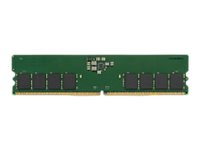 Kingston - DDR5 - sett - 32 GB: 2 x 16 GB - DIMM 288-pin - 2400 MHz / PC5-38400 - CL40 - 1.1 V - ikke-bufret - ikke-ECC - for Dell OptiPlex 7000; Lenovo ThinkCentre M80s Gen 3; M80t Gen 3; ThinkStation P360 Ultra KCP548US8K2-32