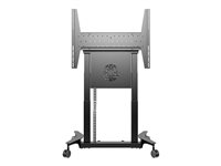 Multibrackets M Motorized Touch Tilt & Table - Vogn - Touch & Tilt - for LCD-visning / berøringsskjerm - motordrevet - plastikk, stål, aluminiumslegering - svart - skjermstørrelse: 32"-86" - plassering på gulv 7350105217104