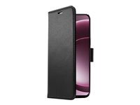 Screenor Smart - Lommebok for mobiltelefon - økolær, termoplast-polyuretan (TPU) - svart - for OnePlus 15 27881SN