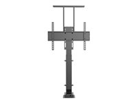 Multibrackets M Motorized TV Lift Large - Stativ - for LCD-skjerm - svart - skjermstørrelse: 37"-65" - monteringsgrensesnitt: 600 x 600 mm - plassering på gulv 7350073735969