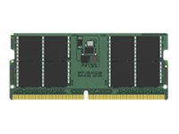 Kingston - DDR5 - sett - 64 GB: 2 x 32 GB - SO DIMM 262-pin - 2600 MHz / PC5-41600 - CL42 - 1.1 V - ikke-bufret - ikke-ECC KCP552SD8K2-64