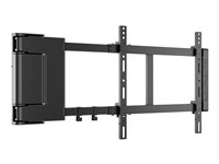 Multibrackets M Motorized Swing Mount Large - Monteringssett (svingarm) - for LCD-TV - metall - svart - skjermstørrelse: 37"-55" - veggmonterbar 7350022734500