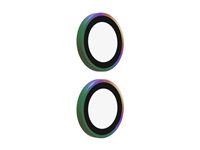 ZAGG InvisibleShield Premium GL - Linsebeskytter for mobiltelefon - iriserende - for Apple iPhone 16, 16 Plus, 17 200119630