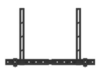 Multibrackets M - Monteringskomponent (universalmontering) - for soundbar - tungklassestål - svart - skjermstørrelse: 55"-110" - monteringsgrensesnitt: inntil 600 x 400 mm - under skjerm 7350073737895