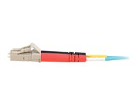 C2G LC-LC 10Gb 50/125 OM3 Duplex Multimode PVC Fiber Optic Cable (LSZH) - Nettverkskabel - LC multimodus (hann) til LC multimodus (hann) - 5 m - 5 m - fiberoptisk - dupleks - 50 / 125 mikroner - OM3 - halogenfri - akvamarin 85552