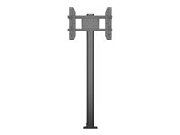 Multibrackets M - Stativ - rygg mot rygg - for LCD/LED-display - metall, aluminium - svart - skjermstørrelse: 24"-65" - gulvmontering 7350105216886