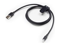 mophie charge stream - Lightning-kabel - USB hann til Lightning hann - 2 m - svart - USB Power Delivery (30 W) 409912823