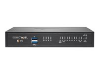 SonicWall TZ Series (Gen 7) TZ470 - Sikkerhetsapparat - med 3 års avansert beskyttelsestjeneste suite og Cloud Secure Edge i 1 år SIA-Basic (10 brukere) og 1 år SPA-Advanced (3 brukere) - 1GbE, 2.5GbE - SonicWall Promotional Tradeup - skrivebord 03-SSC-3011