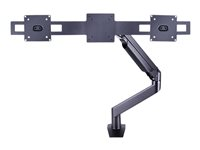 Multibrackets M Duo Quick Release Plate - Monteringskomponent (hurtigutløsningsbrakett) - for 2 LCD-skjermer - svart 7350073730711
