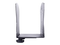 Multibrackets M PC Holder - Brakett - for CPU - plastikk, gummi, stål - svart - veggmonterbar 7350073734658