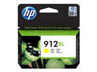 HP 912XL - 9.9 ml - Høy ytelse - gul - original - blekkpatron - for Officejet 80XX; Officejet Pro 80XX 3YL83AE#BGX