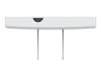 Multibrackets M Pro - Monteringskomponent (takmontering) - med plastdeksel - stål - hvit 7350073739028