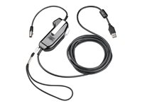 Poly - PTT (push-to-talk)-hodetelefonsadapter for hodesett - mono, ingen serie - TAA-samsvar 8K712AA#AC3