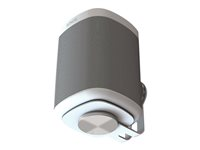 Multibrackets M - Monteringssett - for smart høyttaler - maskinert aluminium, laserkuttet stål - hvit - veggmonterbar - for Sonos One, One (Gen2), One SL, PLAY:1 7350105211812