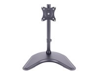 Multibrackets M Deskstand Basic Single - Monteringssett (skrivebordsmontering) - for LCD-skjerm - stål, høyverdig aluminium - svart - skjermstørrelse: 15"-27" - skrivebordsstativ 7350073733323