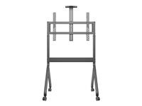 Multibrackets M Collaboration Floorstand - Vogn - for fjernkontroll for videokonferansesystem - mørk antrasittgrå - skjermstørrelse: 60"-100" 7350105217418