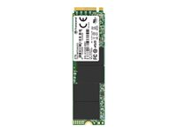 Transcend MTE662T2 - SSD - kryptert - 1 TB - intern - M.2 2280 (dobbelsidig) - PCIe 3.0 x4 (NVMe) - AES TS1TMTE662T2
