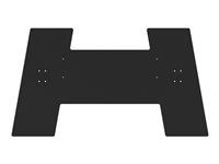 Multibrackets M Floorbase - Monteringskomponent (monteringsbase) - 150kg - stål - svart - gulvmonterbar - for Multibrackets M Motorized Floorstand 7350105212826