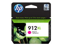 HP 912XL - 10.4 ml - Høy ytelse - magenta - original - blekkpatron - for Officejet 80XX; Officejet Pro 80XX 3YL82AE#BGX