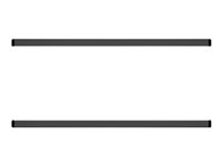 Multibrackets M - Monteringskomponent (2 VESA-adaptere) - for flatpanel - stål - epoksysvart - skjermstørrelse: fra 90" 7350073732951