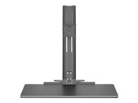 Multibrackets M Easy Stand Desktop - Stativ - for LCD-skjerm / PC-utstyr - aluminium - svart - skjermstørrelse: inntil 30" - skrivebord 7350073733156