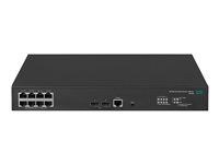 HPE Networking Comware 5120v3 8G PoE+ 2 SFP Switch - Campus - switch - Styrt - 8 x 10/100/1000Base-T + 2 x SFP - rackmonterbar - PoE+ - BTO S0F79A#ABB