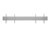 Multibrackets M - Monteringskomponent (monteringsskinne, 4 armer) - for 1 eller 2 flatpanel(er) - stål - svart - skjermstørrelse: up to 75" for 2 displays / up to 110" for one display - stativmonterbar 7350105214431