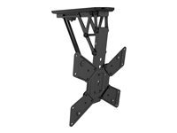 Multibrackets M Motorized Ceiling Mount - Monteringssett (takmontering) - for flatpanel - svart - skjermstørrelse: 32"-55" - utgang: DC 24 V 7350022731028