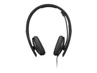Lenovo - VoIP-håndsett - on-ear - kablet - USB-C - svart 4XD1M45626