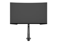 Multibrackets M - Monteringssett (skrivebordsklemmemontering, VESA-plate, enkeltarm med gasslløft) - leddelt - for LCD-skjerm - aluminium - svart - skjermstørrelse: 32" - for Samsung Odyssey G7 (32 tommer) 7350105213274