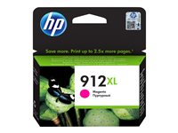 HP 912XL - 10.4 ml - Høy ytelse - magenta - original - blekkpatron - for Officejet 80XX; Officejet Pro 80XX 3YL82AE#301