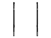 Multibrackets M - Monteringskomponent (2 utvidelsesarmer) - for interaktiv flatpanel - svart - skjermstørrelse: 65" - monteringsgrensesnitt: 400 x 600 mm - for Samsung Flip 2 WM65R 7350073739950